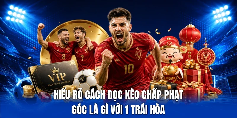 Hiểu rõ cách đọc kèo chấp phạt góc là gì với 1 trái hòa